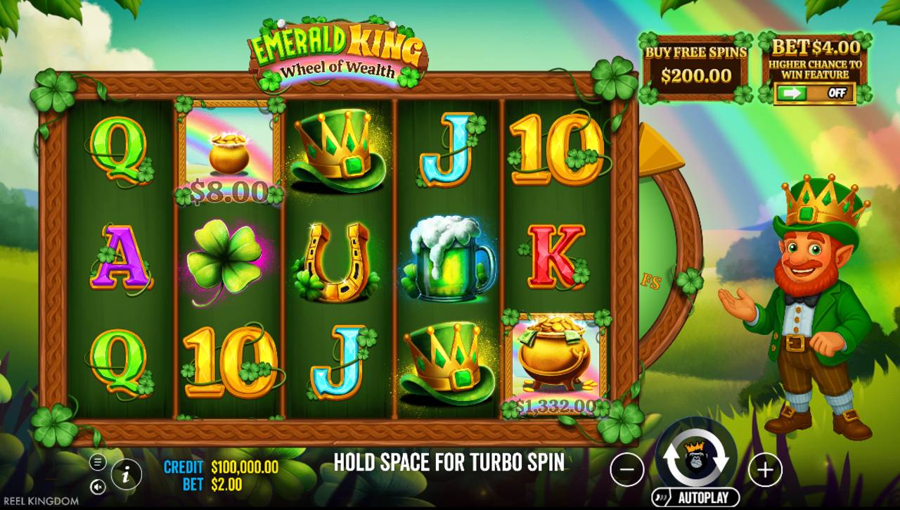 Emerald King Wheel Of Wealth (Pragmatic Play) Image 2